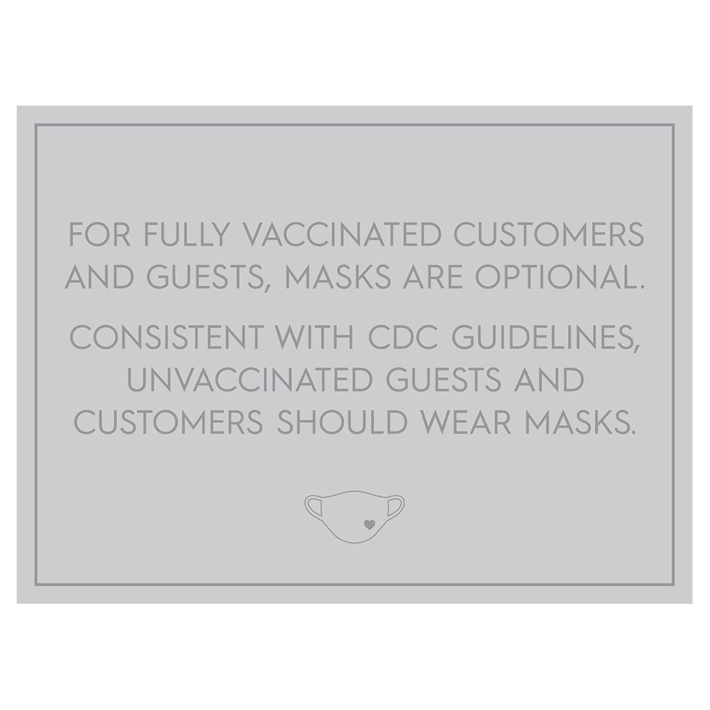 8904GY Covid safety signs: Masks are optional. Hotel Signage Guidelines, Retail Store Signs, and Interior Office Signs.