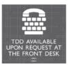 TDD Phone Sign